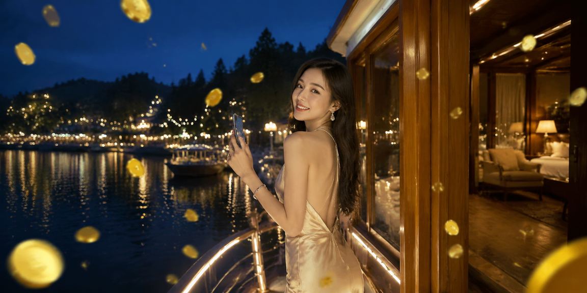 Người dùng trải nghiệm casino mobile tại Đà Lạt trong không khí se lạnh buổi tối